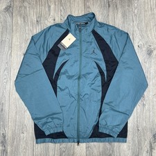 Jordan Jacket Size Large Tall Mens Green Sport Jam Warm Up Full Zip 120