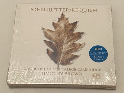 John Rutter : Requiem (Brown, Choir of Clare College, Cambridge) CD - 2003 NEW