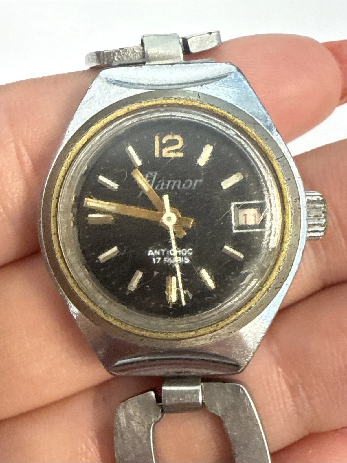 Montre Mécanique Flamour 17 Rubis Fonctionnelle