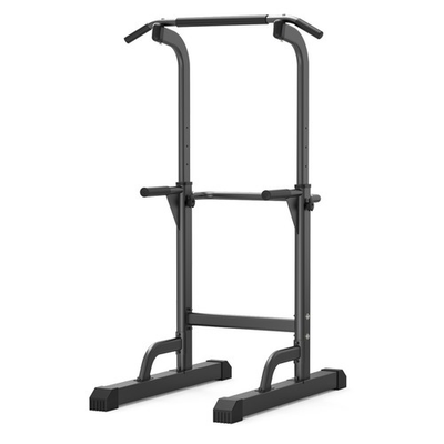 #ad Power Tower Dip Station Pull Up Bar for Home Gym 330LBS Capacity Strength Train $93.49