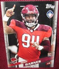 2019 TOPPS AAF #23 DEION BARNES RC