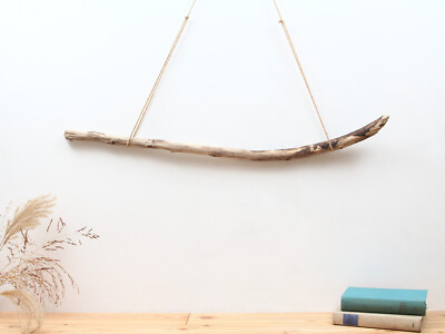 Treibholz Ast 82cm, Schwemmholz Zweig Deko, Makramee, Garderobe, Holz Maritim