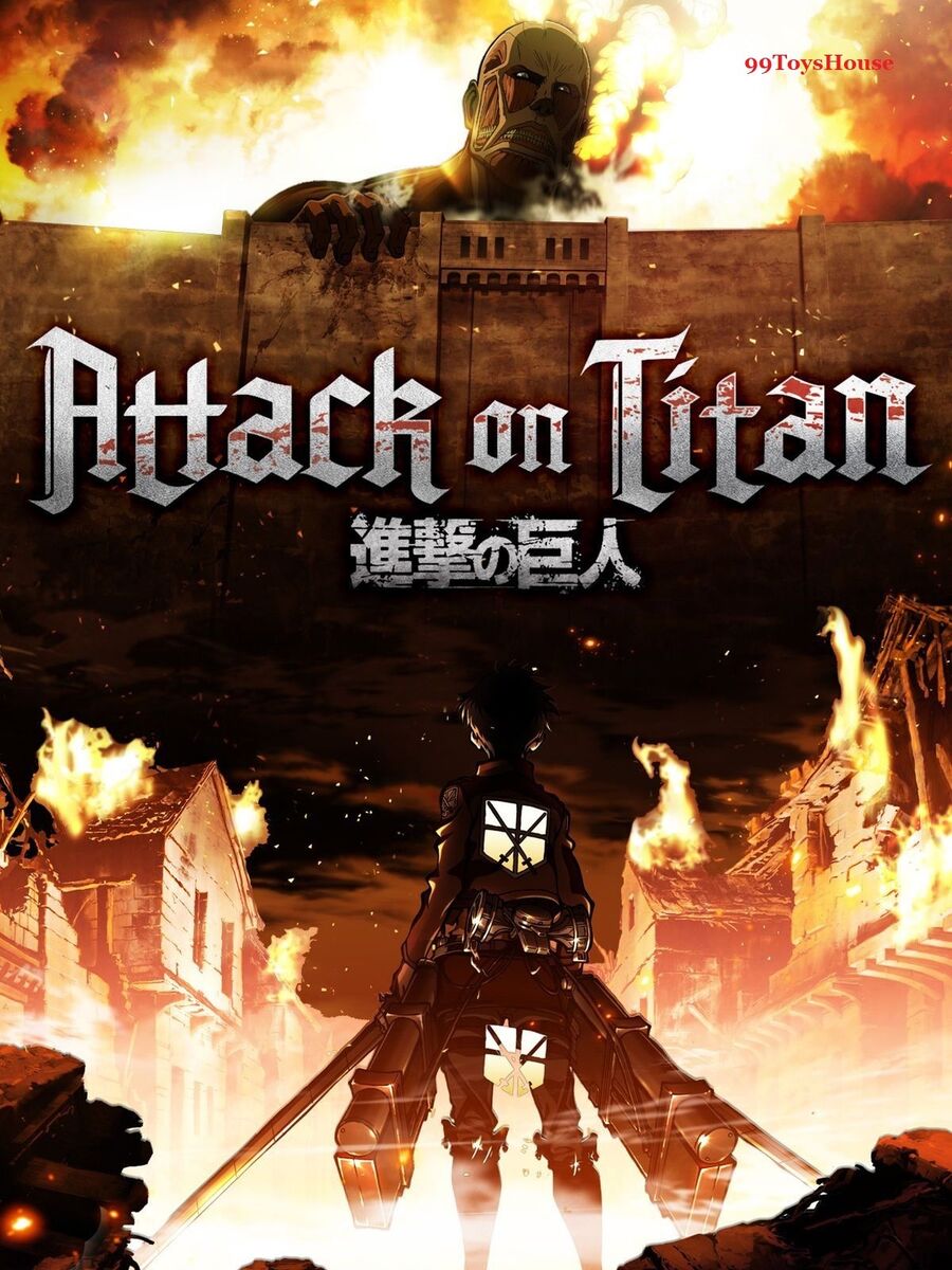 DVD Anime Attack On Titan Season 1+2+3 +6 SP, Lost Girls & Junior High  English