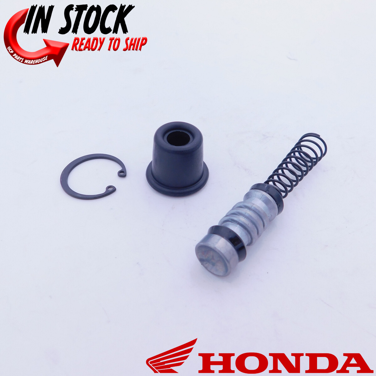 HONDA REAR MASTER CYLINDER PISTON KIT 43520-MJ6-315 OEM NEW | eBay