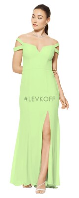 bill levkoff pistachio bridesmaid dresses A-Line/Mermaid Satin Convertible Black Bridesmaid Dresses