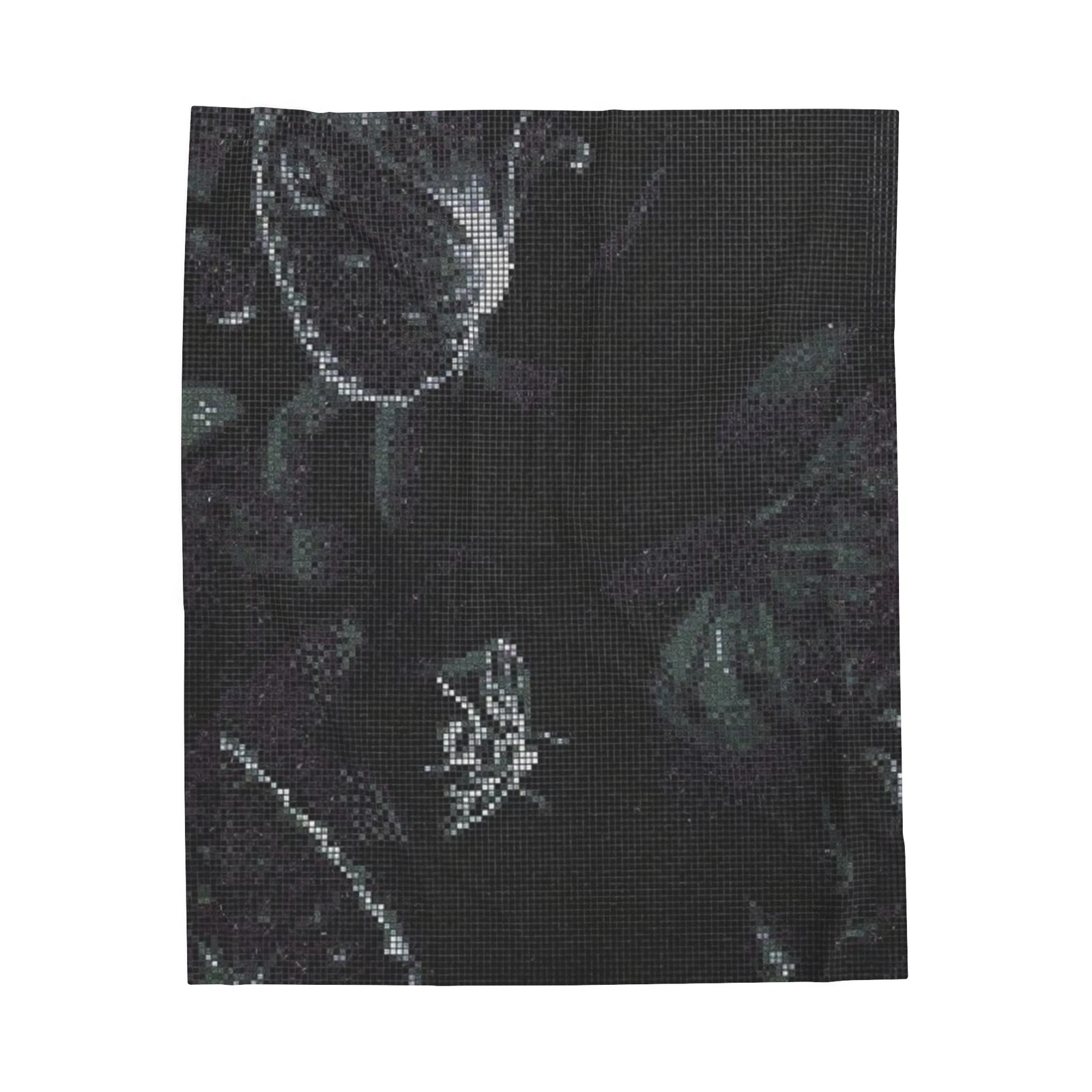 Butterfly Tile Fleece Blanket