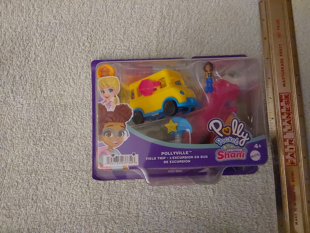 Polly Pocket Pollyville Field Trip Playset