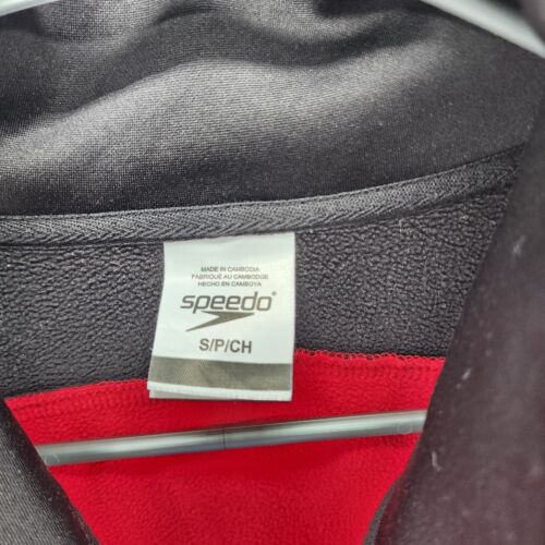 Speedo Jacket Mens Small Full Zip Red - Picture 4 of 7