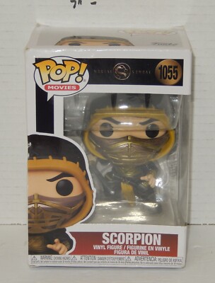Funko Pop! Movies Mortal Kombat #1055 Scorpion Vinyl Figure NIP