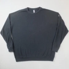 alo yoga Sweatshirt Womens Small Gray Oversized Sweater Lightweight Pullover