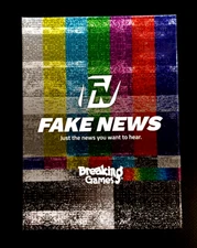 Fake News Just The News You Want To Hear Breaking Games Board Game New Sealed