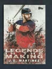 2018 Topps Update Series Legends in the Making # LITM-18 J.D. Martinez