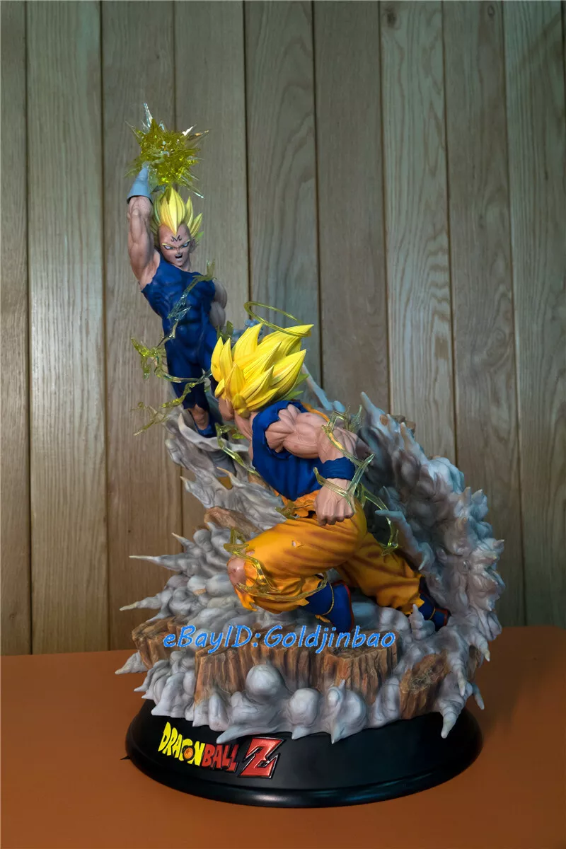 Pre order】Temple Studio Dragon Ball Z Goku SSJ2 VS Majin Vegeta 1/4 Scale  Resin