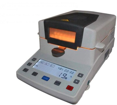 Halogen Lamp Moisture Analyzer with Range 0 to 100.00% Readability 0.01g(10mg)
