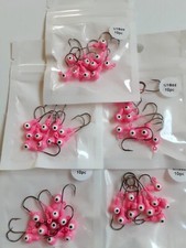 50pcs 1/16 oz Lead Jig Heads Fishing hooks Crappie lure ball head bass trout
