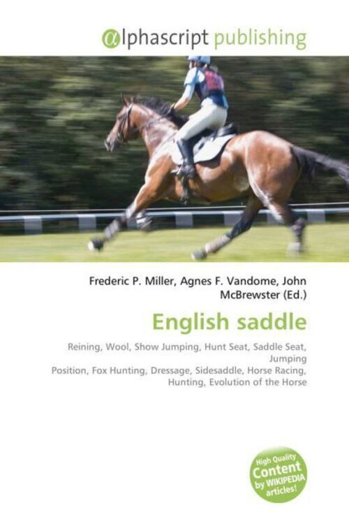 Frederic P. Miller (u. A.) | English Saddle | Taschenbuch | Englisch