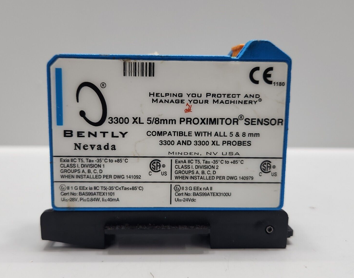 BENTLY NEVADA 3300 XL 5/8MM PROXIMITOR SENSOR 330180-91-05 | eBay