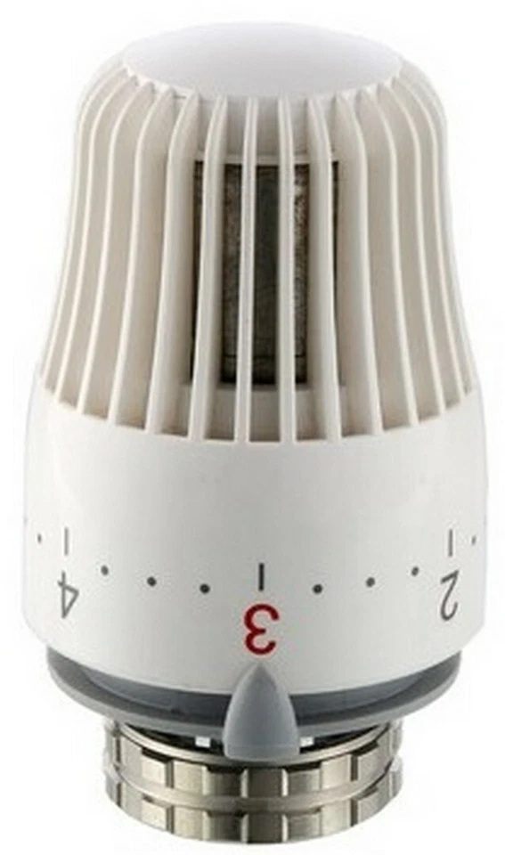 Thermostatventil Thermostatkopf Hahnblock Rücklaufverschraubung Zulauf Ventil