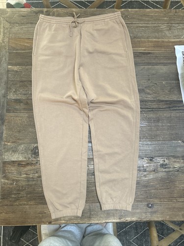 $390 VINCE Women Brown Cotton Sweatshirt + Pocket Jogger Pants Set S/M Worn Once - Picture 11 of 18