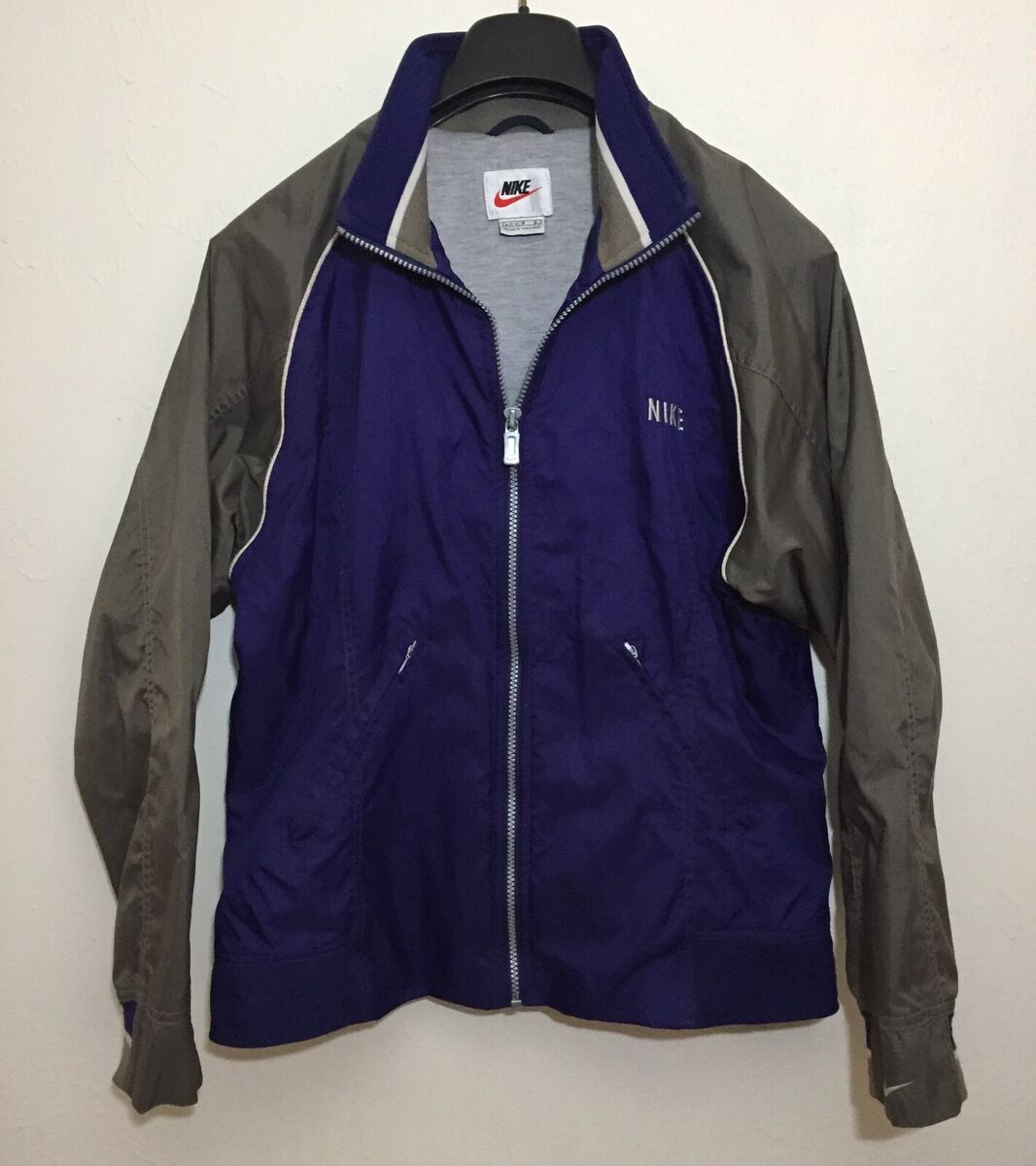 Vintage 90's Nike OG Nylon Jacket Lined Size L 12-14 Rare | eBay Vintage 90's Nike OG Nylon Jacket Lined Size L 12-14 Rare | eBay