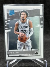 2020-21 Donruss Optic Tre Jones Rookie San Antonio Spurs #188