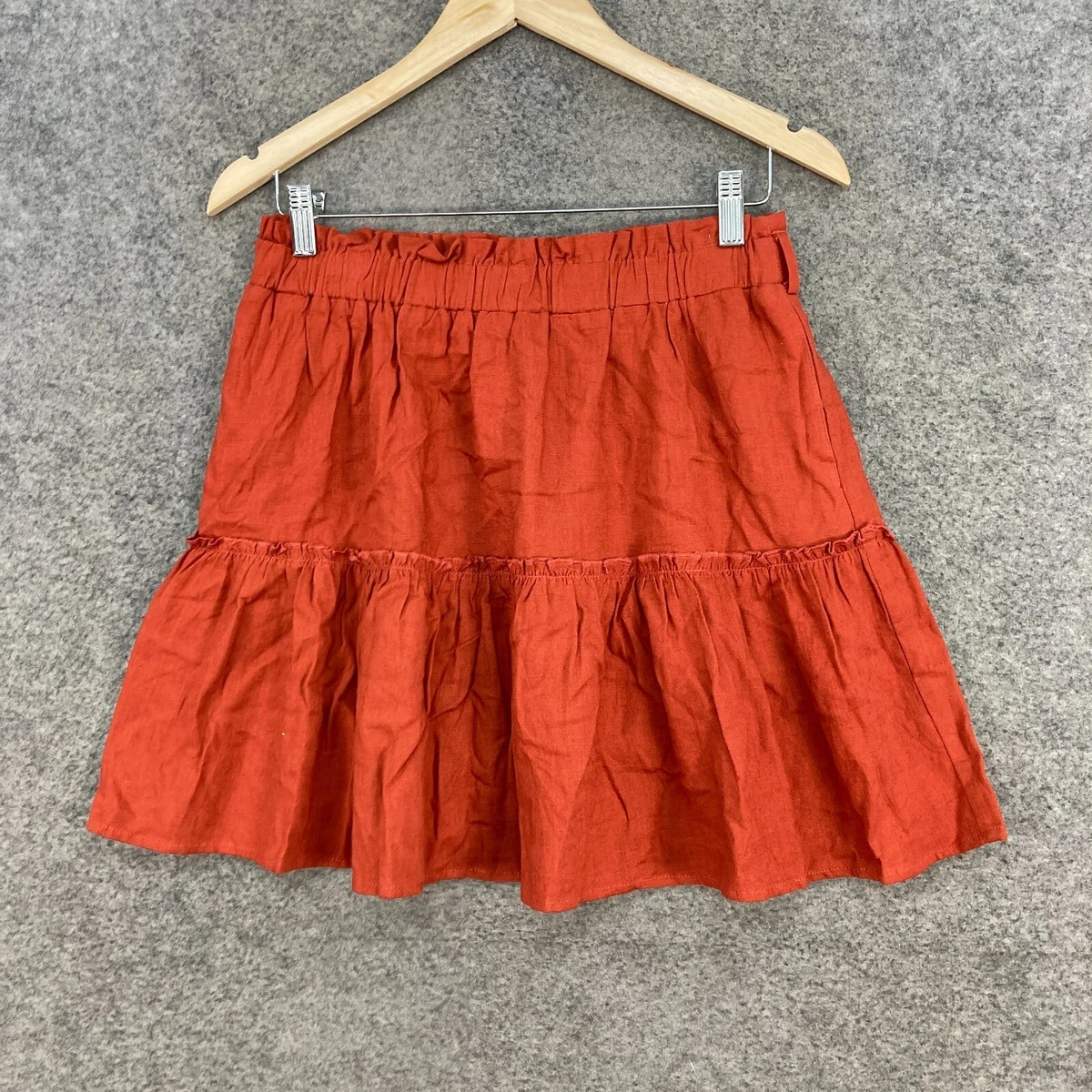 Linen clearance skirt dotti