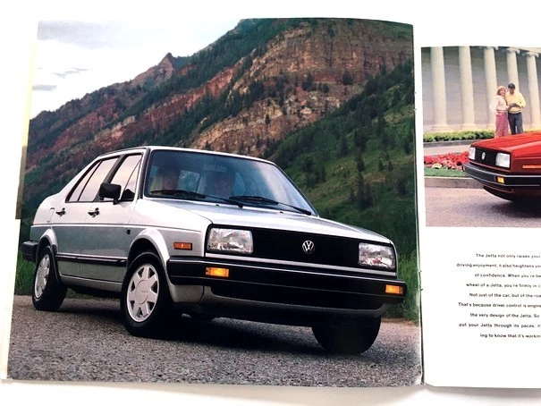 1987 VW Volkswagen Jetta 14-page Original Car Sales Brochure Catalog - GLI Foto 3 de 4