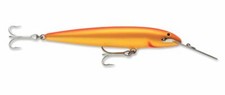 Rapala CountDown Magnum 18 - Gold Fluorescent Red 7" - 2 3/8 oz Count Down Lure