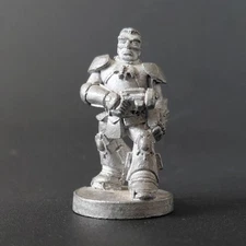 Lonely Ral Partha Pewter War Guy Miniature Needs a Home