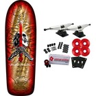 Powell Peralta Skateboard Complete Rodriguez Skull and Sword Gold Foil Old Scho