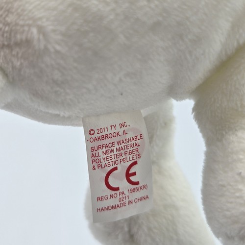 TY Beanie Baby Snoopy Dog 2011 With Tags Plush Stuffed Animal Peanuts READ - Picture 9 of 12