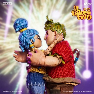 New In Stock GONG It Takes Two Game Cody / Mary 8.7'' Action Figure Model Toy 