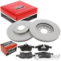 Mapco Bremsscheiben 280Mm + BelÄGe Vorne Passend FüR Opel Astra Combo Corsa Meri