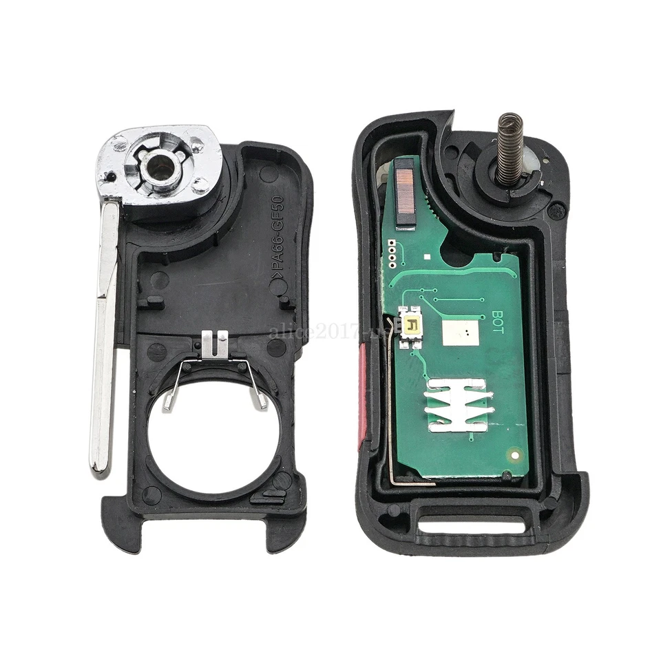 2 Para 2006 2007 2008 2009 2010 2011 Porsche Cayenne Mando a Distancia Llavero Transmisor Foto 3 de 4