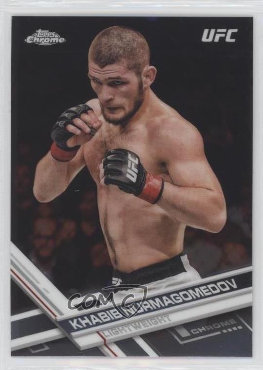 2017 Topps Chrome UFC Khabib Nurmagomedov #100 0th0