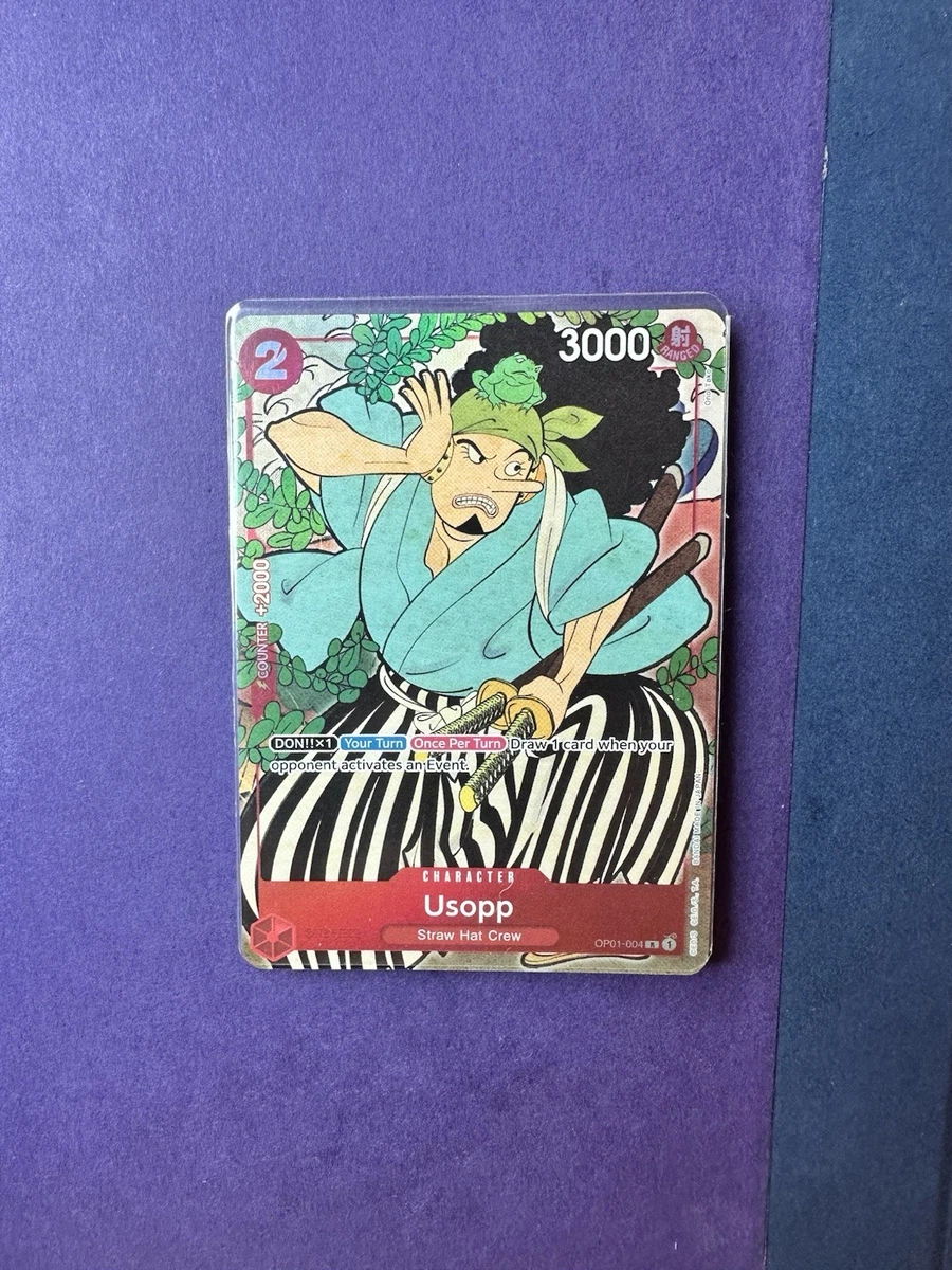 Usopp OP01-004 One Piece Promotion Cards for sale | eBay