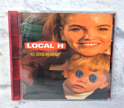 Local H As Good As Dead Cd 1996 Indie Rock Grunge Red Tray Rare OOP