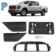 For Ford F-150 2021-2023 ML3Z17B968BB Front Bumper Grille Corner Panel Cover