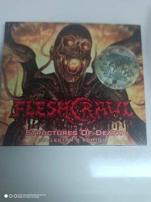 Fleshcrawl-Structures of Death CD Slipcase 2025 Remaster Death Metal