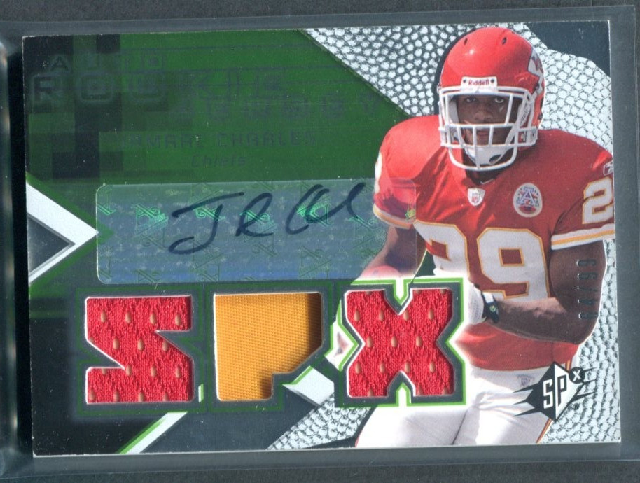 Jamaal Charles Spx #179 Signed Jersey