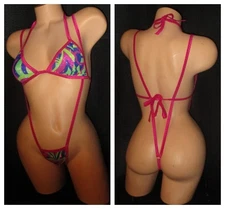 Exotic Dancer Stripper Sexy Slingshot   Bikini Dancewear     (G1472)