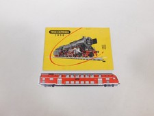 CV687-0.5# Trix Express H0 Catalog 1958: E-Lok + Dampflok Etc Very Good