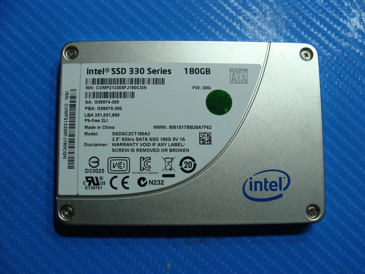 Intel Internal Hard Disk Drives 180 GB for sale | eBay