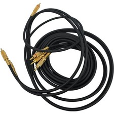 RCA Cable Gold-Plated Male to Male DJ/Mixer/Stereo System Audio Cable