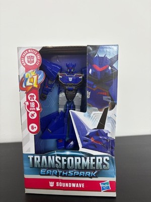 Transformers Earthspark Soundwave Deluxe Class Hasbro Box Stained *NEU*