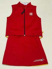 Tommy Hilfiger Girl's Athletics 08 Top Skirt w/ Poly Filled Lining -Red-Size M