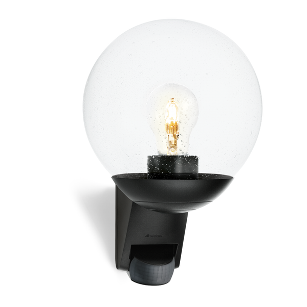 Steinel AußEnleuchte L 595 S Schwarz E27 Wandleuchte Bewegungsmelder AußEnlampe-image