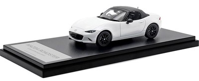 Hi Story 1/43 Mazda Roadster S Special Package (2022) Snowflake White Pearl Mica