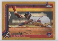 2025 Chrome Logofractor Edition Gold Refractor 12/50 Michael Harris II #230 13ql
