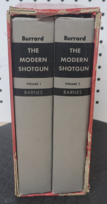 The Modern Shotgun Volume 1 & 2 Major Sir Gerald Burrard FIRST EDITION 1961 USA